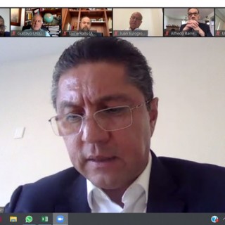 EXPONE RECTOR RAÚL CÁRDENAS RETOS DE LA UMSNH ANTE LA CONTINGENCIA SANITARIA 